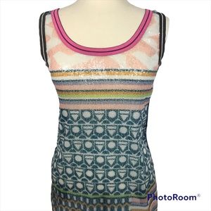 Save the Queen Sequined Tank Top Medium